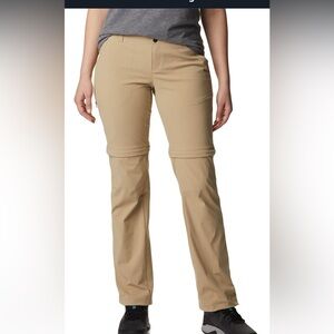 Columbia Women's Saturday trail pant Tan Convertible Pants
